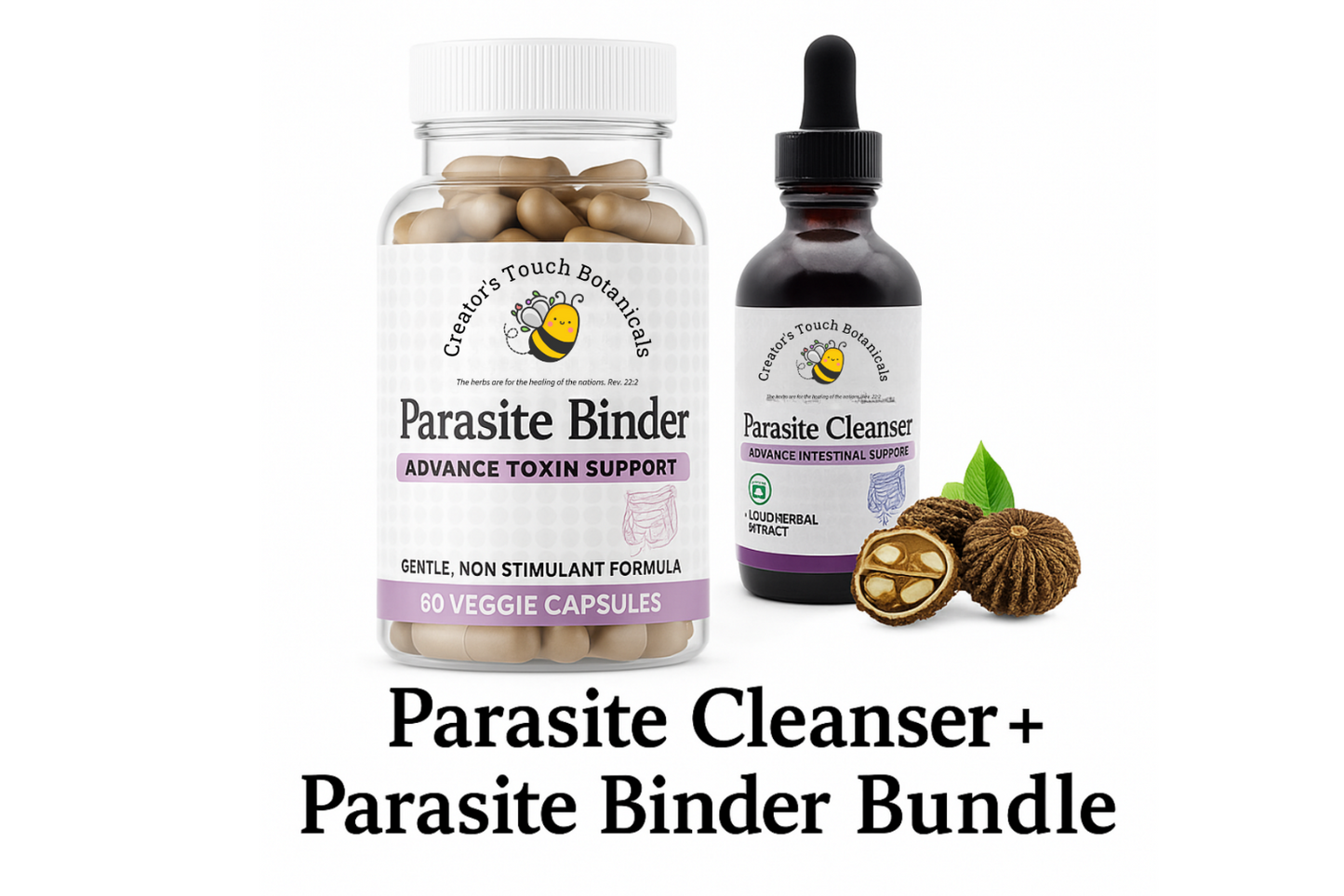 Parasite Cleanser & Binder Detox Kit – Capsules | 60ct Binder capsules