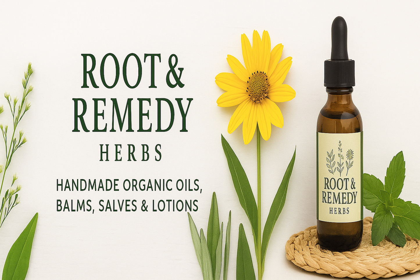 Beard Oil for Men 1oz – Natural Growth & Conditioning | Root & Remedy Herbs