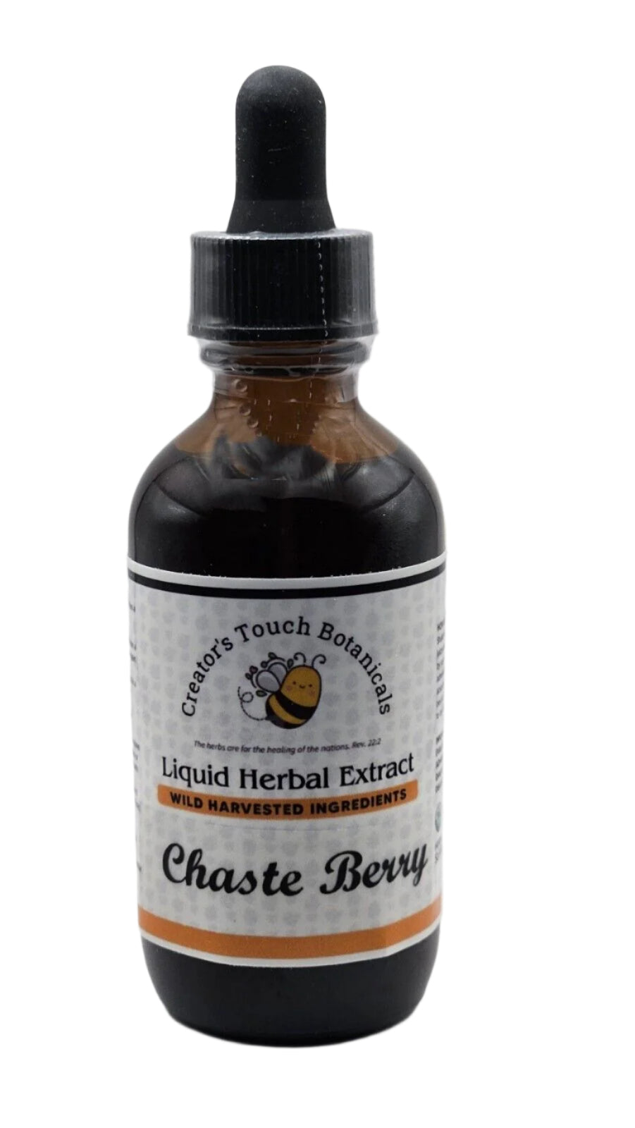 Chaste Berry Tincture | 1 oz & 2 oz | Vitex agnus-castus