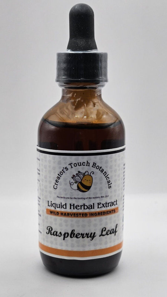 Rapsberry  Herbal Tincture, 2 fl. oz. Menstrual, Reproductive & Hormonal Support