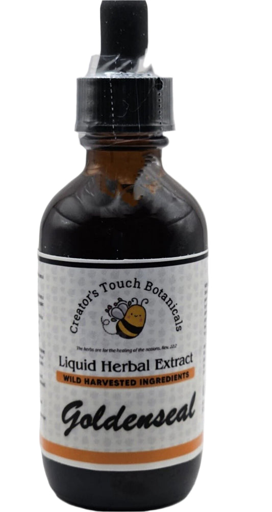 Goldenseal Tincture 1 fl. oz. & 2 fl. oz.  Herbal Extract