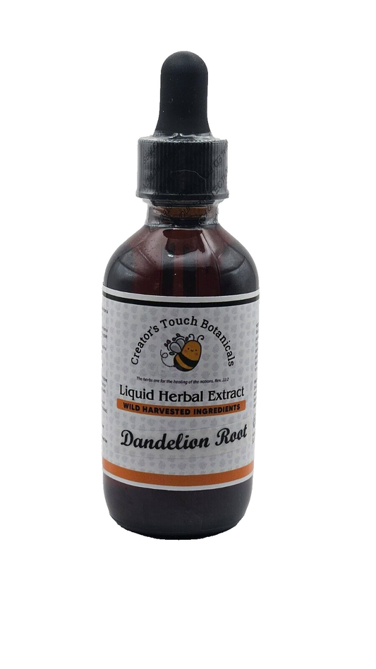 Dandelion Root Tincture Organic  | 1 or 2 fl. oz.