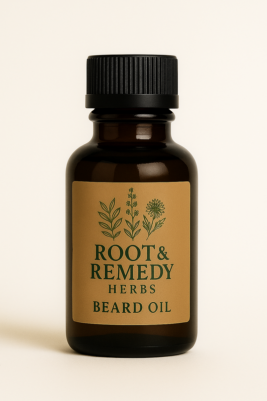Beard Oil for Men 1oz – Natural Growth & Conditioning | Root & Remedy Herbs