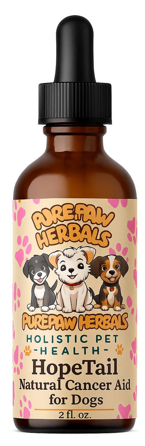 HopeTail  Natural Cancer Support for Dogs  Immune & Wellness Herbal Blend  2oz