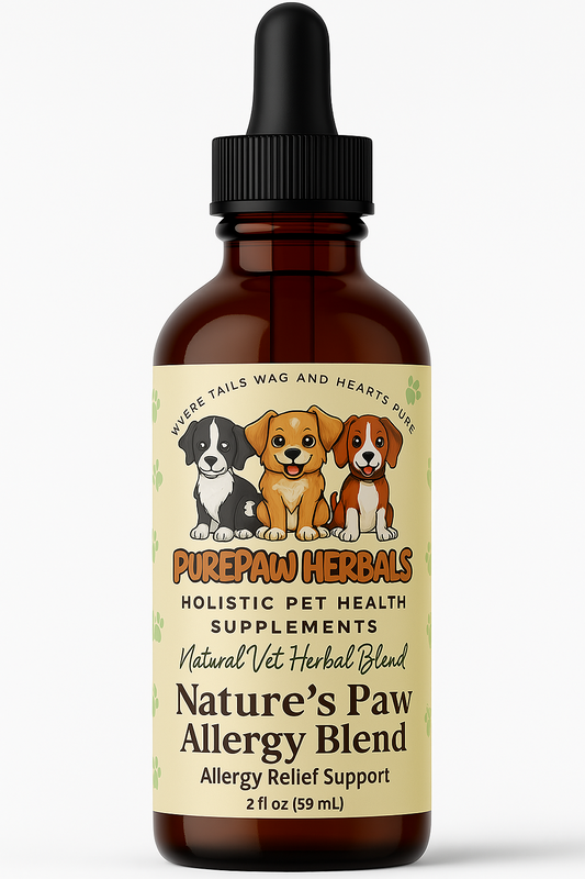 Allergy Relief for Dogs, Skin Allergies, Itching relief, Natural Blend