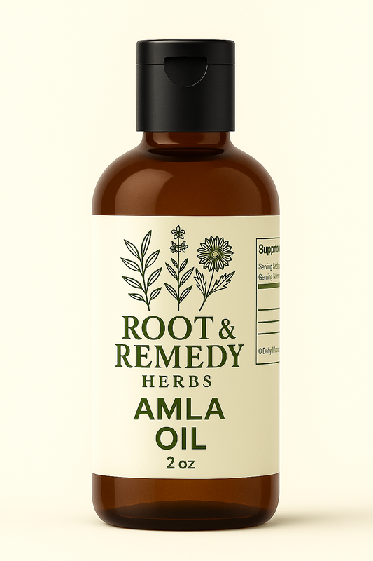 Amla Oil 2oz – Hair Growth & Scalp Nourishment | Natural Herbal Hair Oil