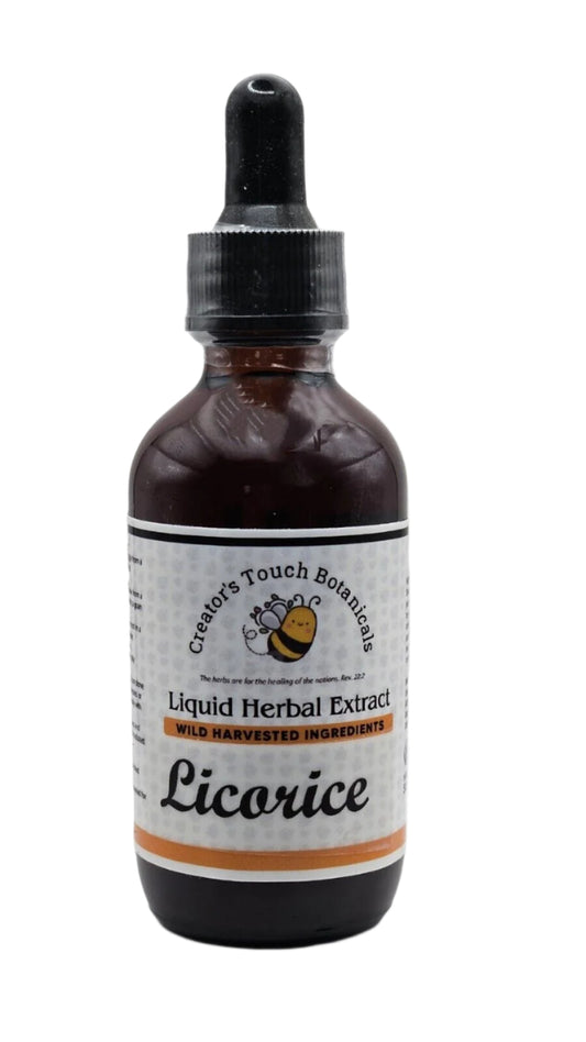 Licorice Herbal Tincture 1 & 2 fl. oz.