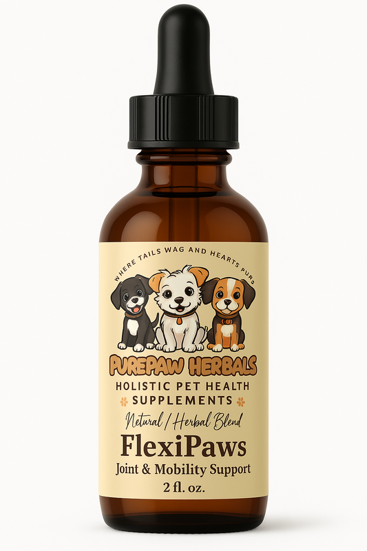 FlexiPaws-Dog Mobility Support Herbal Blend-Achy Joints Natural Relief
