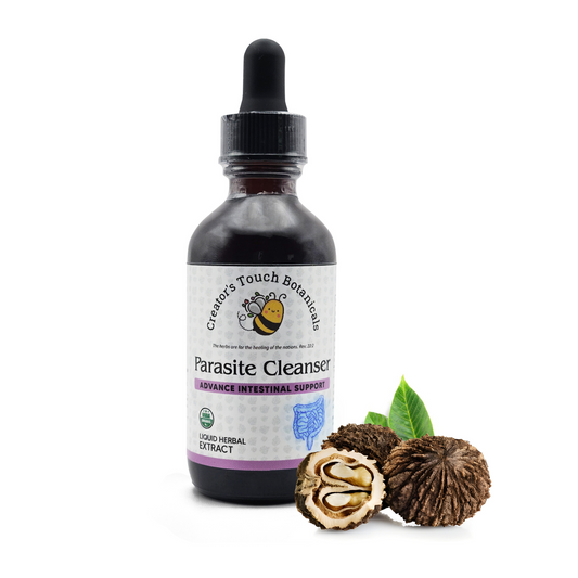 Alcohol-Free Parasite Cleanse Tincture – Herbal Detox for Intestinal Support | Creator’s Touch Botanicals